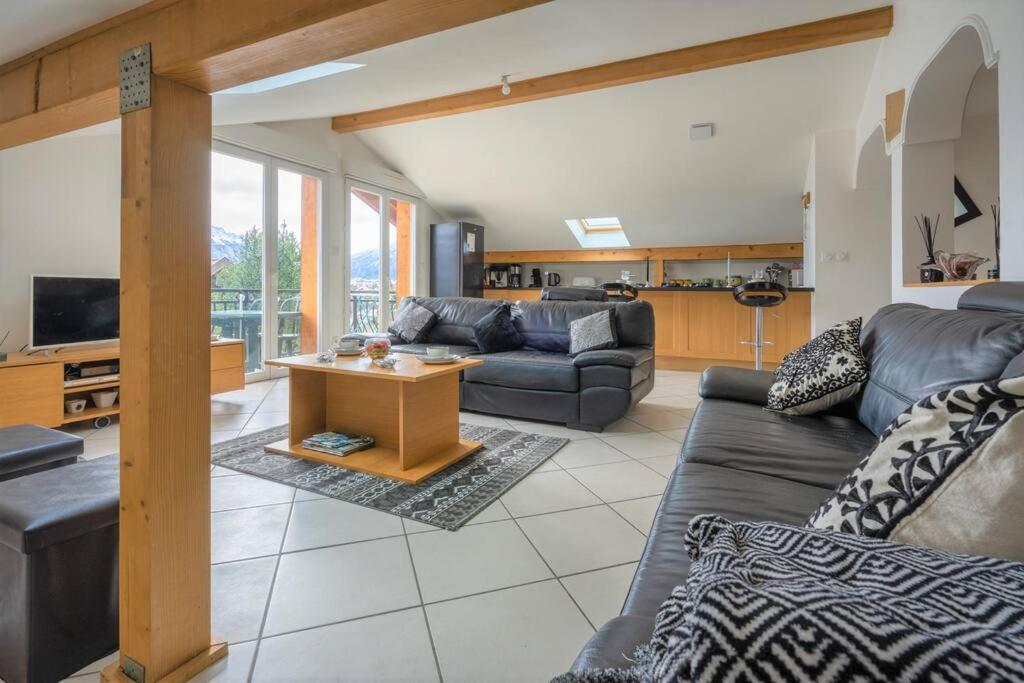 Cabana & Panorama Lac Annecy -Parking & Terrasse سُفرييه المظهر الخارجي الصورة